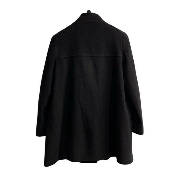 Cinzia Rocca Coat Women 10 Icons Black Wool Alpaca Jacket Classic Capsule Office - Picture 2 of 12